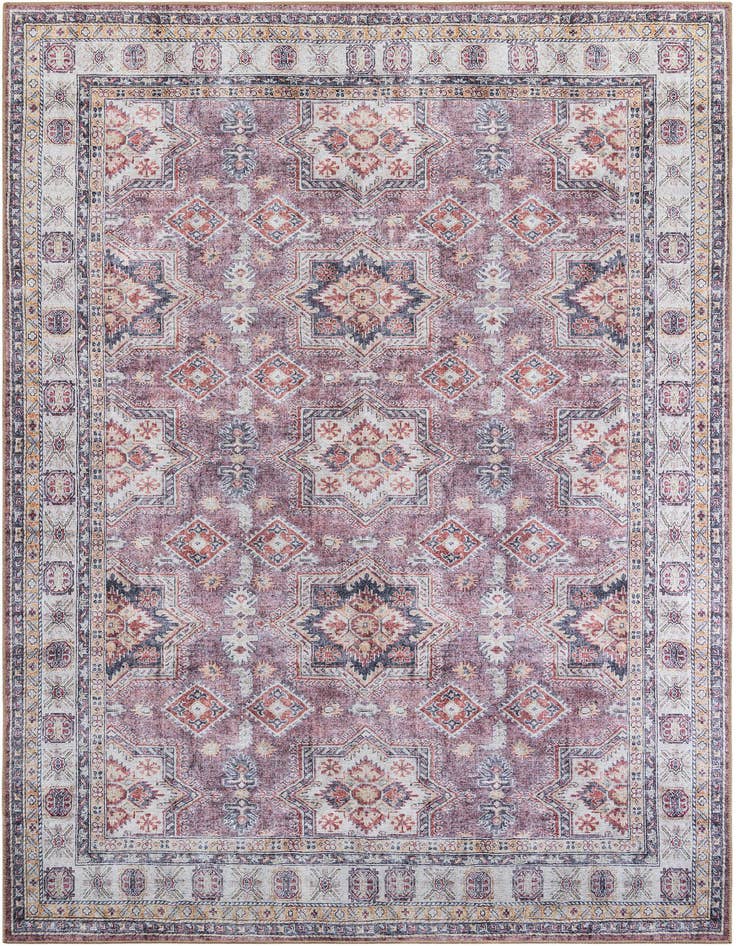 Detail image of 8' 4 x 12' Washable Timeless Rug