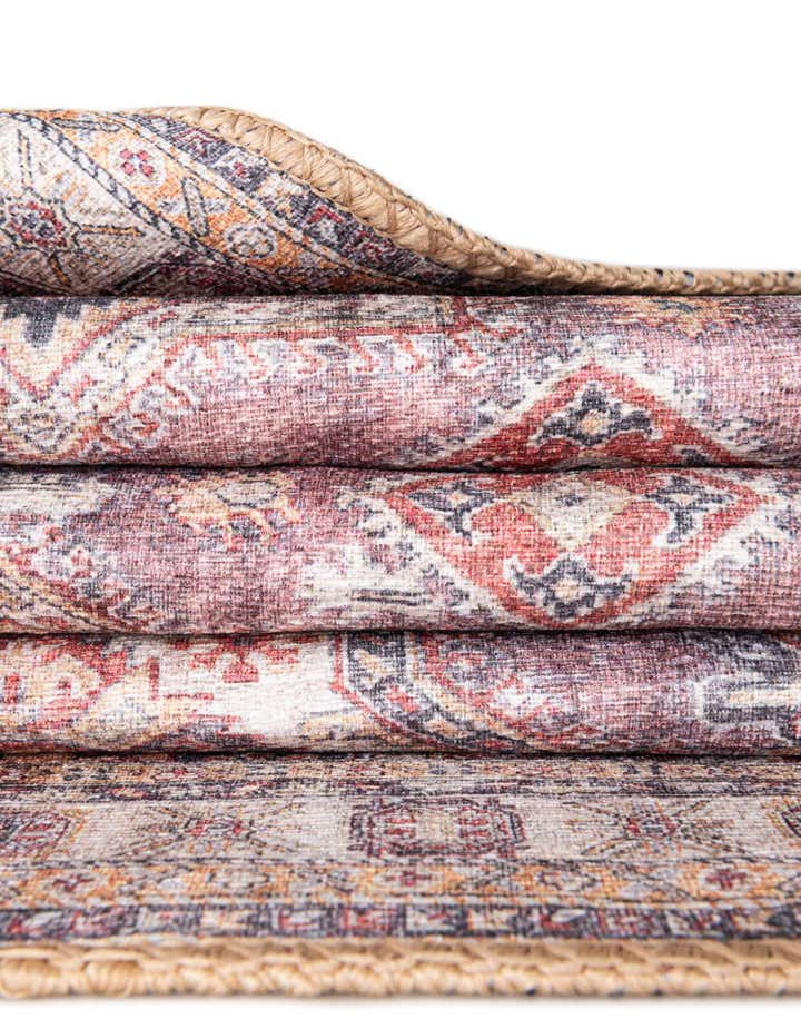 6' 1 x 9' Washable Timeless Rug