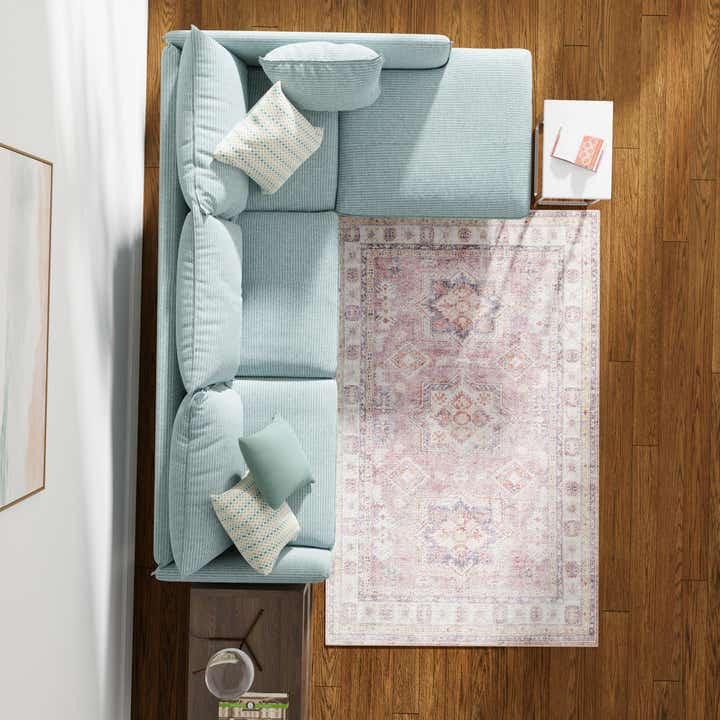 9' 5 x 13' 1 Washable Timeless Rug