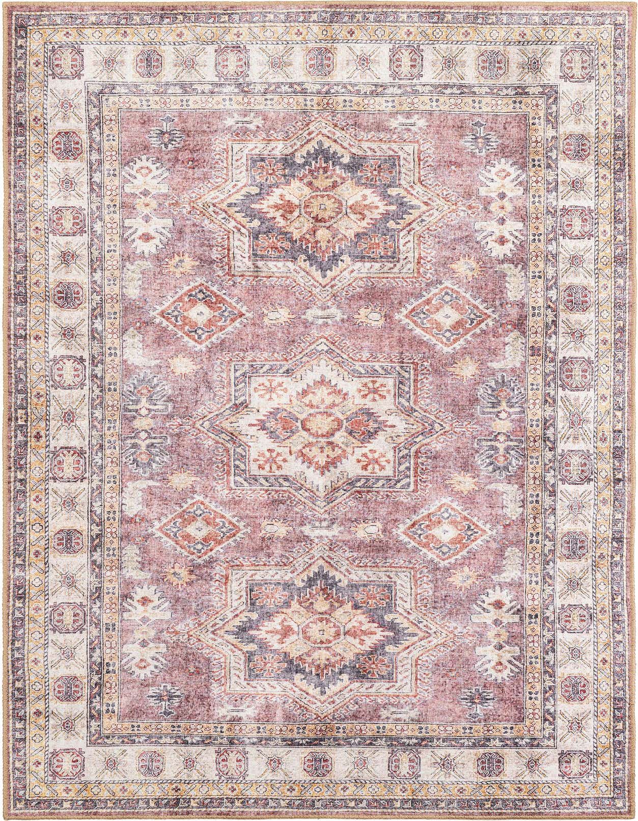 5' 1 x 8' Washable Timeless Rug
