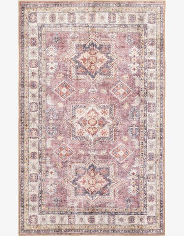 5' 1 x 8' Washable Timeless Rug