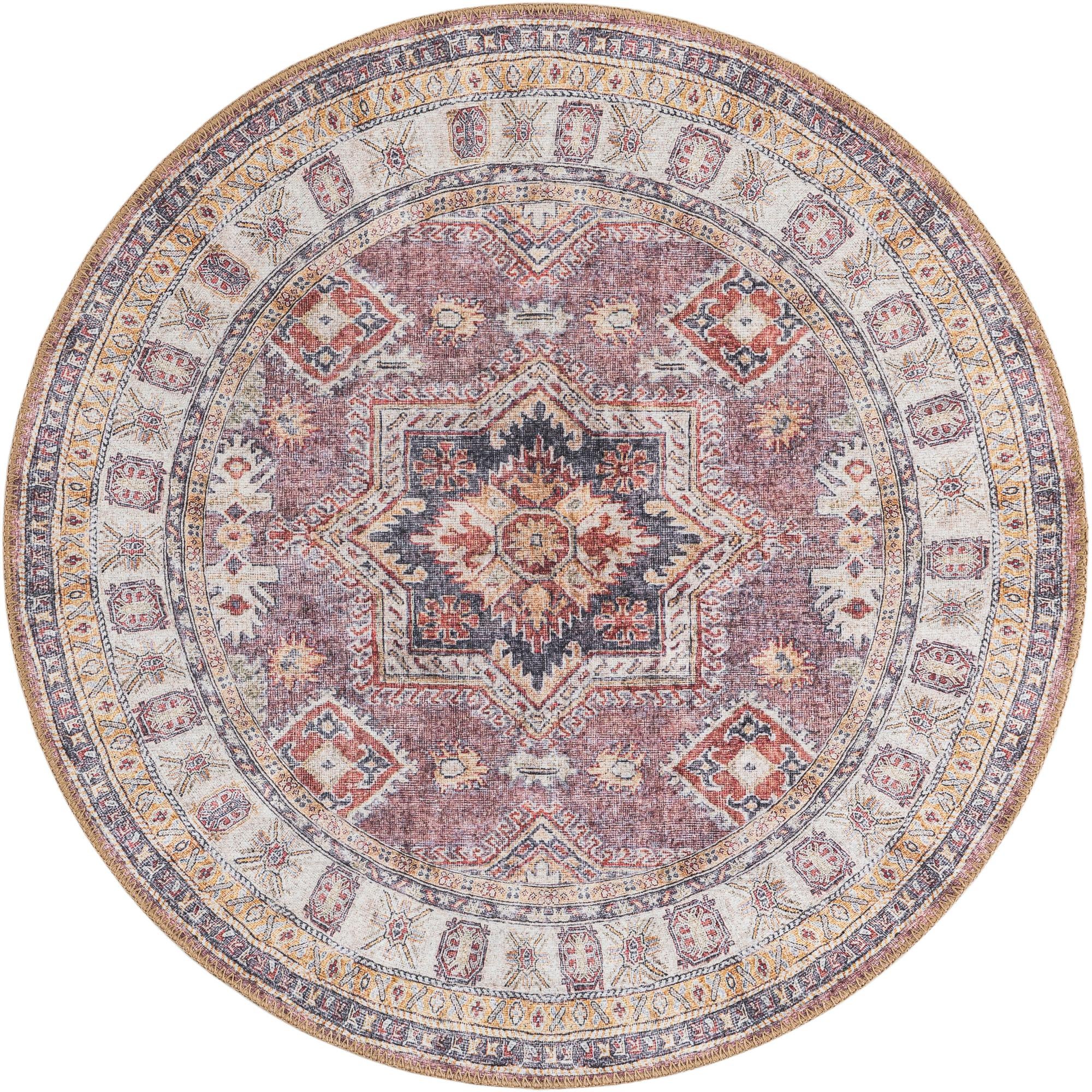 Rug Antique Rose Pink Swatch link
