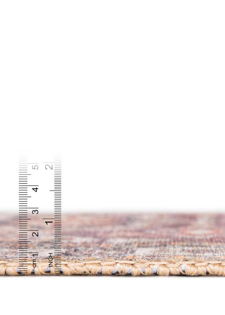 5' 1 x 5' 1 Washable Timeless Round Rug