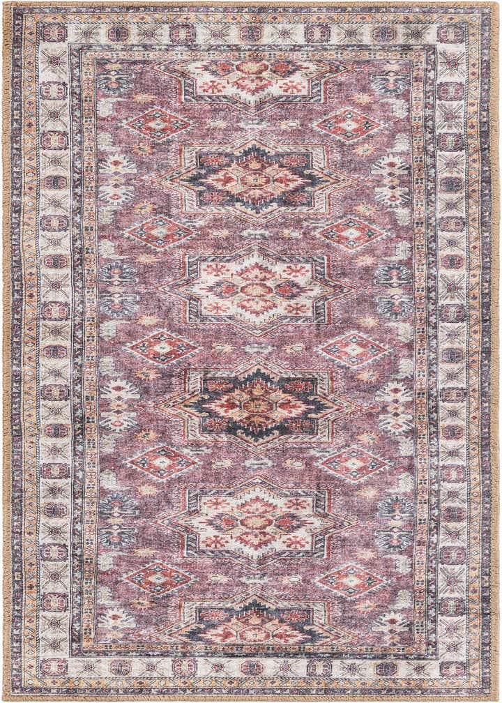 2' x 5' 1 Washable Timeless Runner Rug