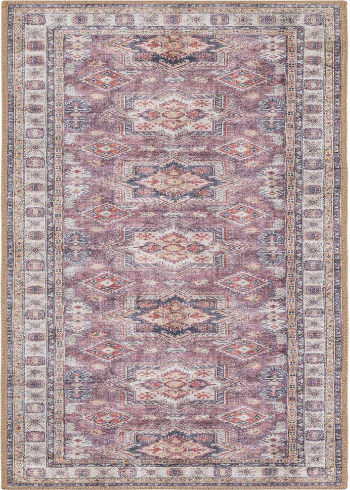 2' x 6' 1 Washable Timeless Runner Rug