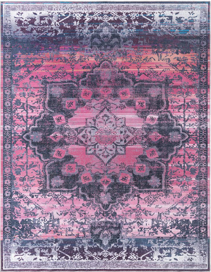 Detail image of 9' 2 x 12' Washable Francesca Rug