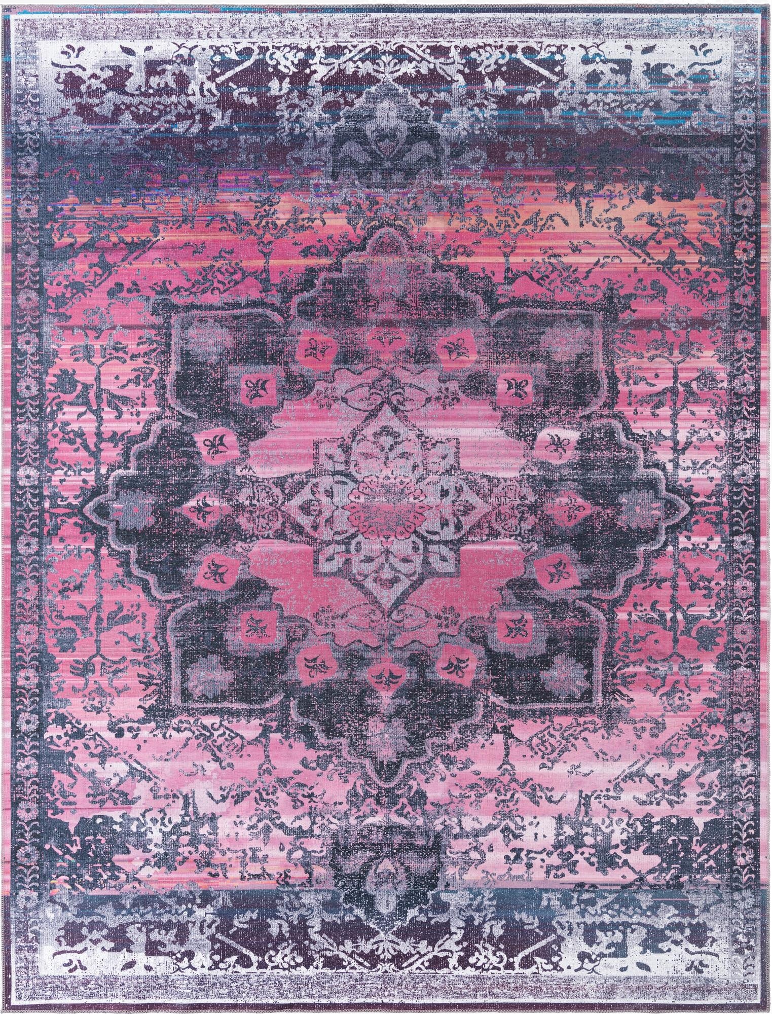 9' 2 x 12' Washable Francesca Rug