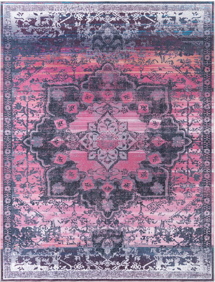 Detail image of 9' 2 x 12' Washable Renaissance Rug