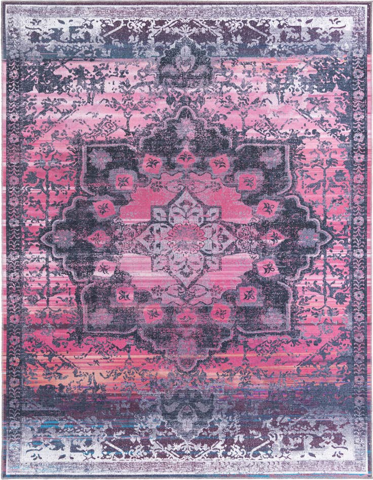 Detail image of 7' 10 x 10' Washable Renaissance Rug