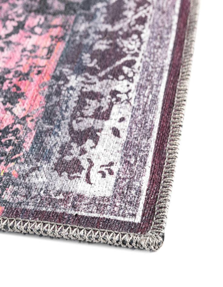Detail image of 2' x 6' Washable Francesca Runner Rug