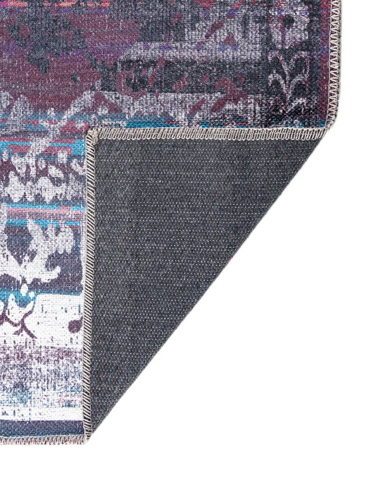 Detail image of 7' 3 x 7' 3 Washable Francesca Square Rug
