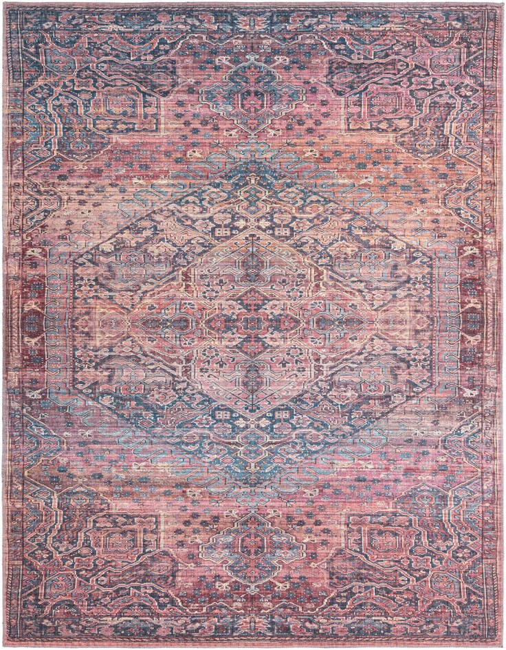Detail image of 7' 3 x 10' Washable Maahru Rug