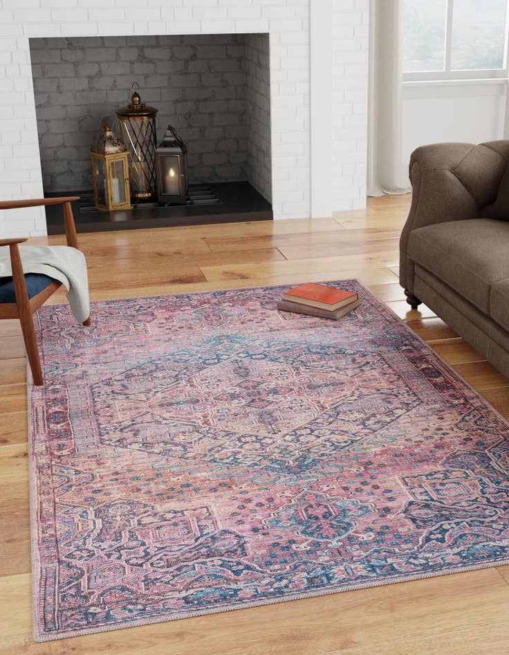 Detail image of 9' 2 x 12' Washable Maahru Rug