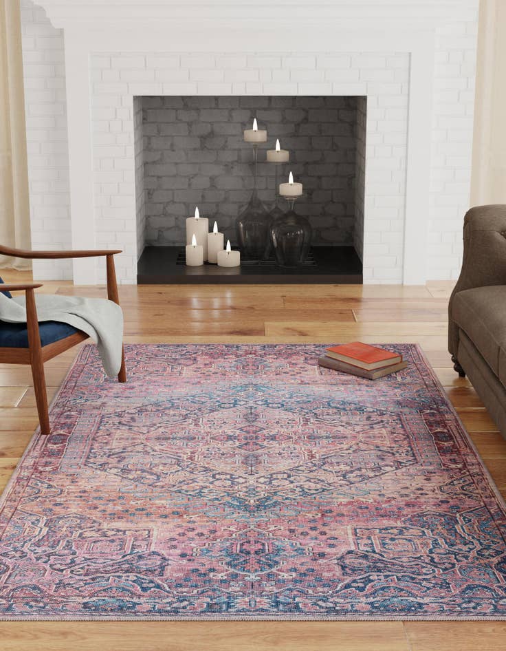 Detail image of 9' 2 x 12' Washable Maahru Rug