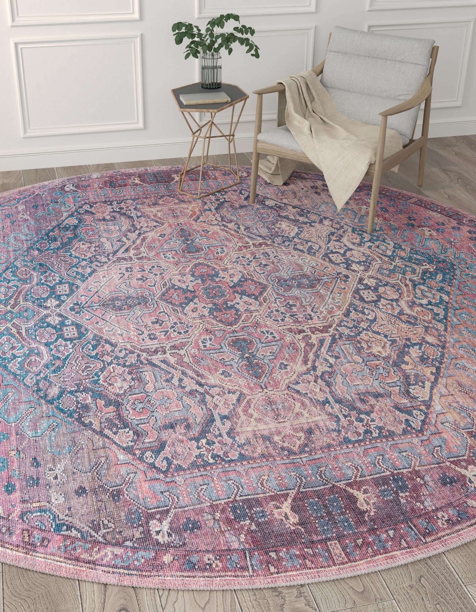 6' x 6' Maahru Round Rug