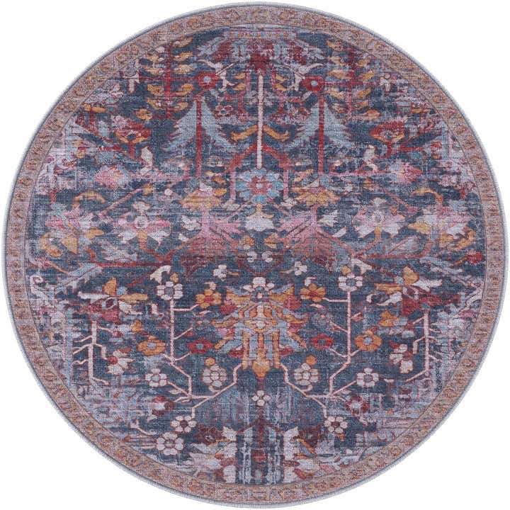 100cm x 100cm Maahru Alfombra redondo