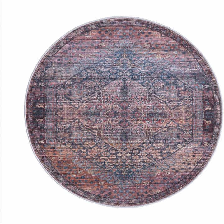 125cm x 125cm Maahru Tapis Rond