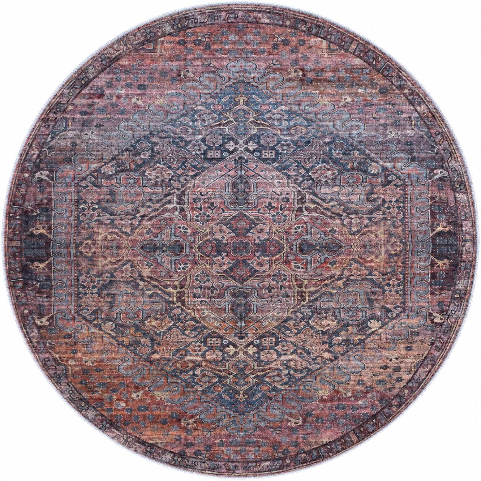 160cm x 160cm Maahru Tapis Rond