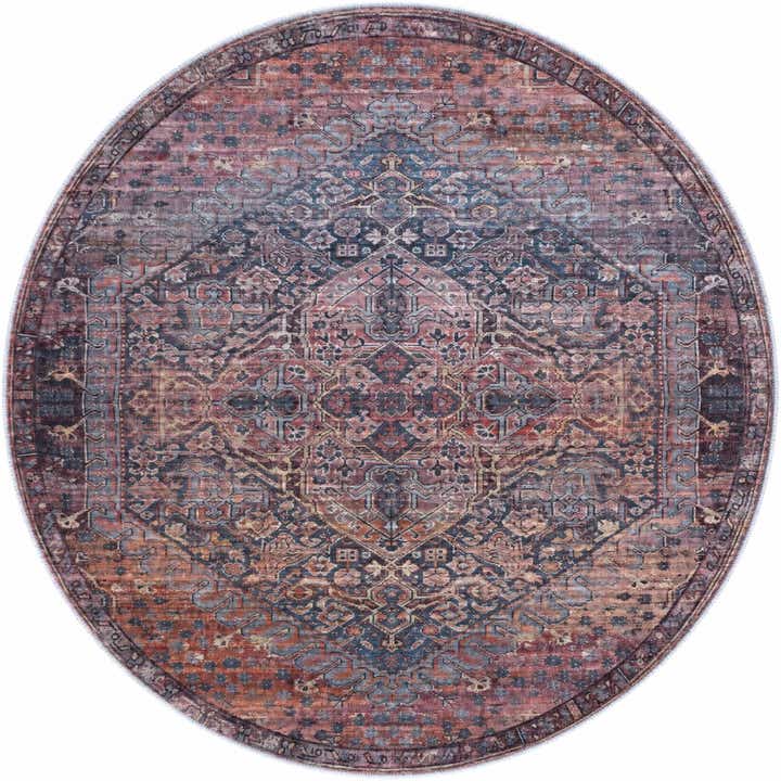 160cm x 160cm Maahru Tapis Rond