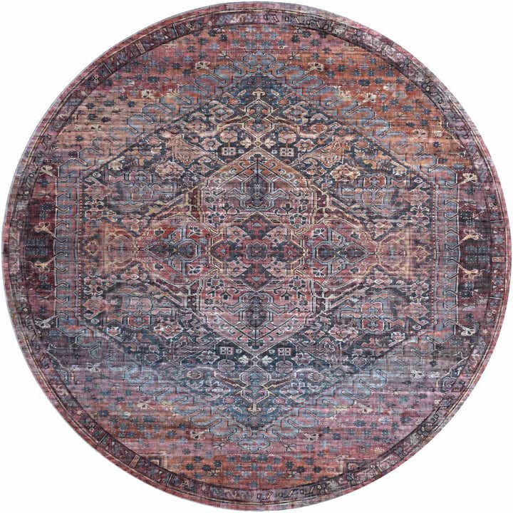 240cm x 240cm Maahru Tapis Rond