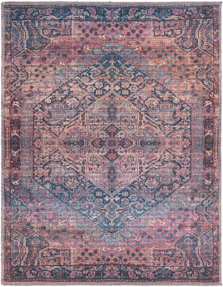 Detail image of 3' 3 x 3' 3 Washable Maahru Square Rug