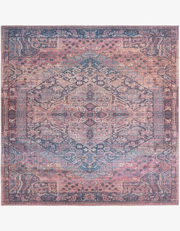 7' 10 x 7' 10 Washable Maahru Square Rug