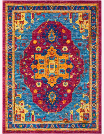 9' x 12' Applegate · Border rug