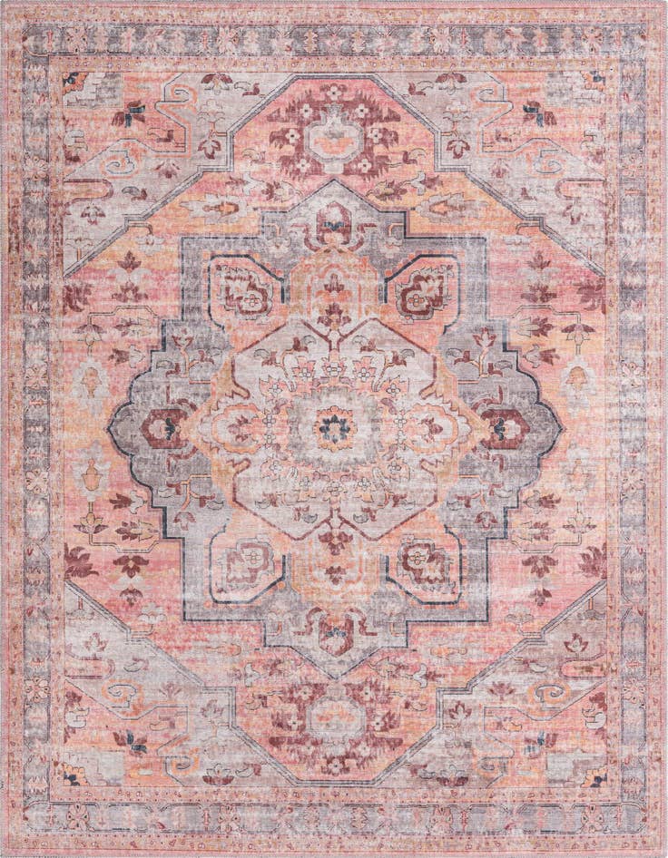 Detail image of 5' 3 x 8' Washable Mangata Rug