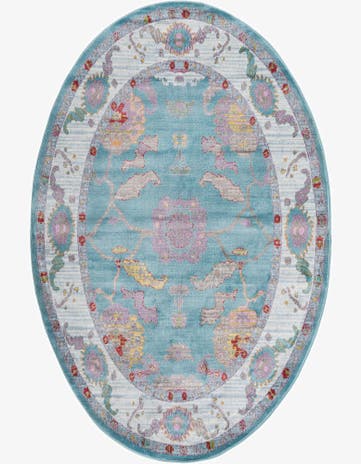 5' 5 x 8' Paragon Oval Rug