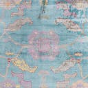 Rug Aqua and Blue Swatch link