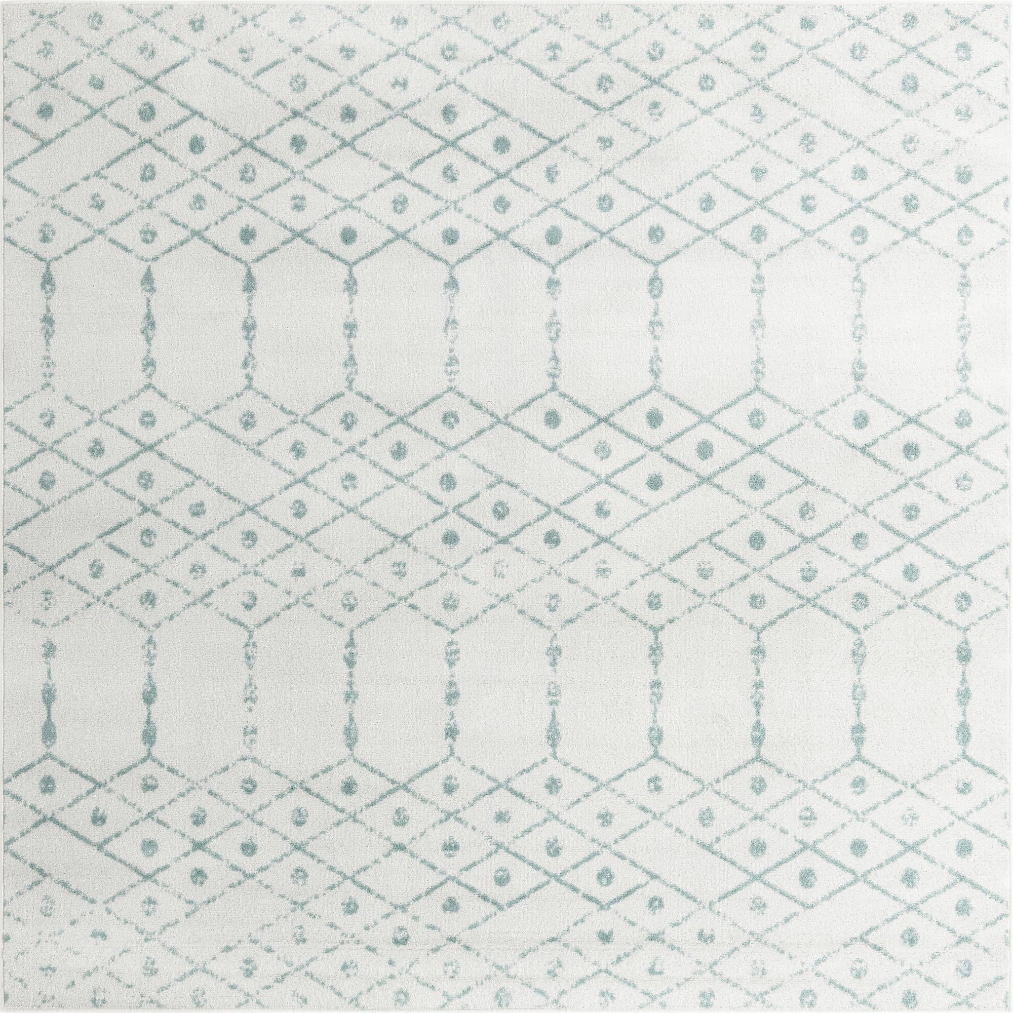 7' 10 x 7' 10 Paxon Trellis Square Rug
