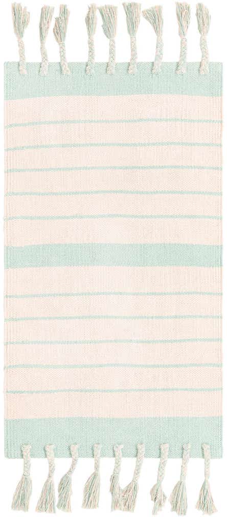 60cm x 95cm Tejido a mano Chindi Cotton Alfombra