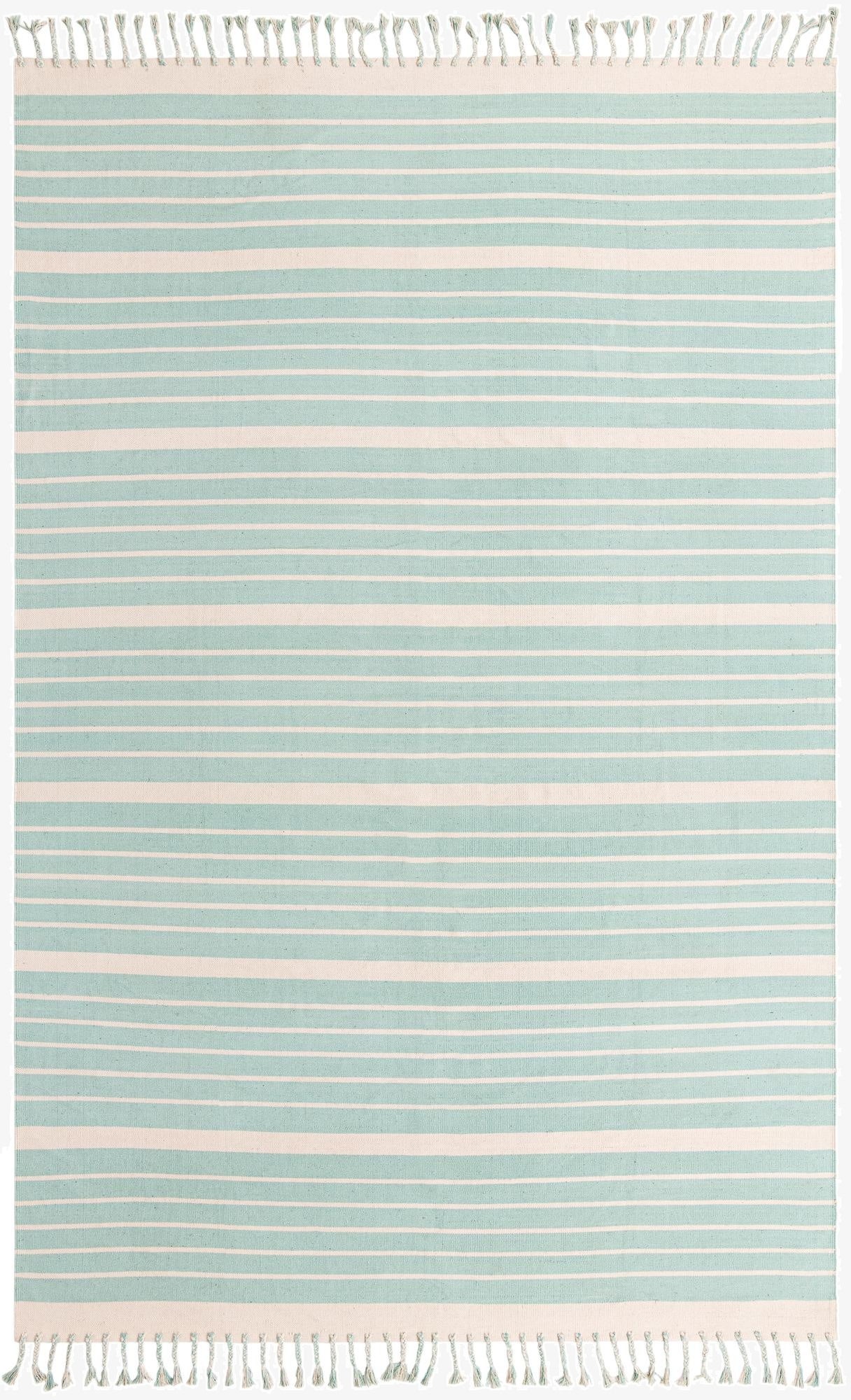 Primary image 10' x 14' 1  Hand Woven Chindi Cotton Rug