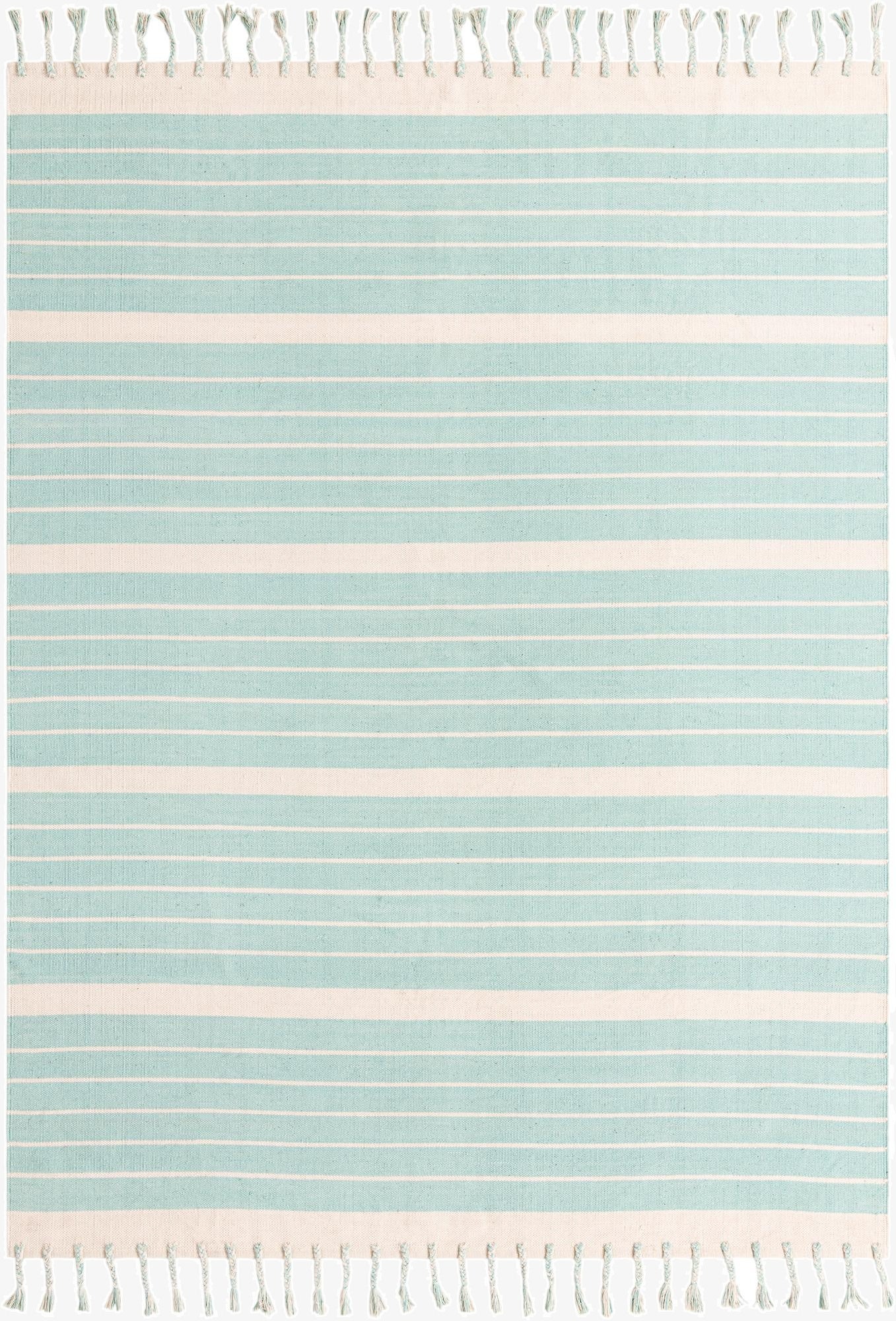 8' x 10'  Hand Woven Chindi Cotton Rug