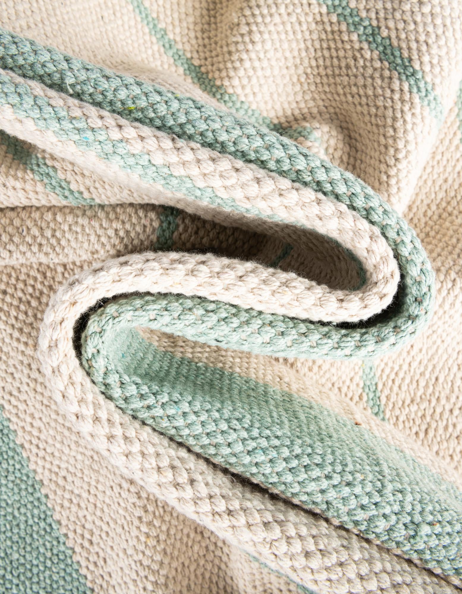 2' 7 x 10' Hand Woven Chindi Cotton Runner Rug