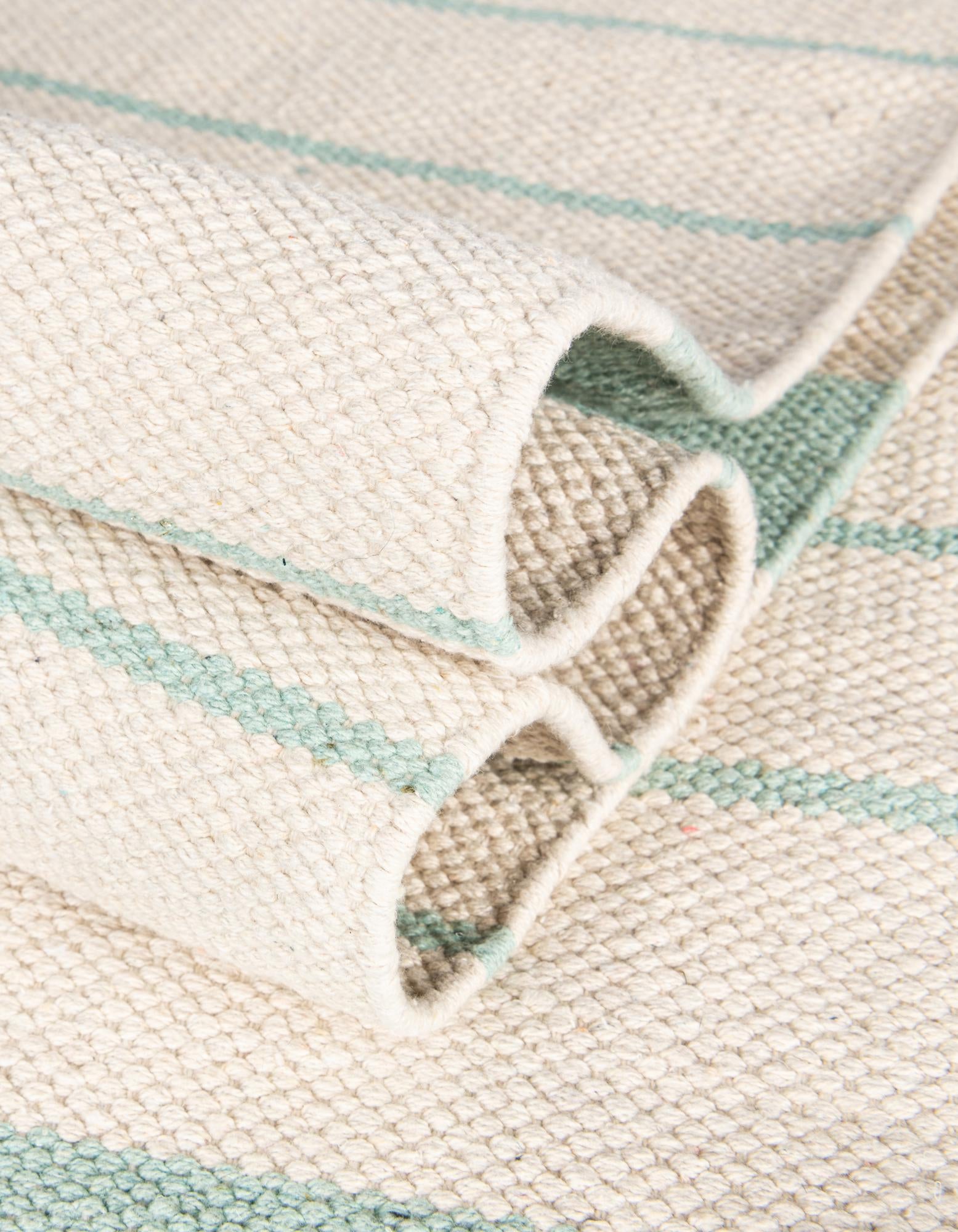 2' 7 x 10' Hand Woven Chindi Cotton Runner Rug
