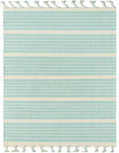 Detail image of 2' 7 x 12' Hand Woven Chindi Cotton Runner Rug
