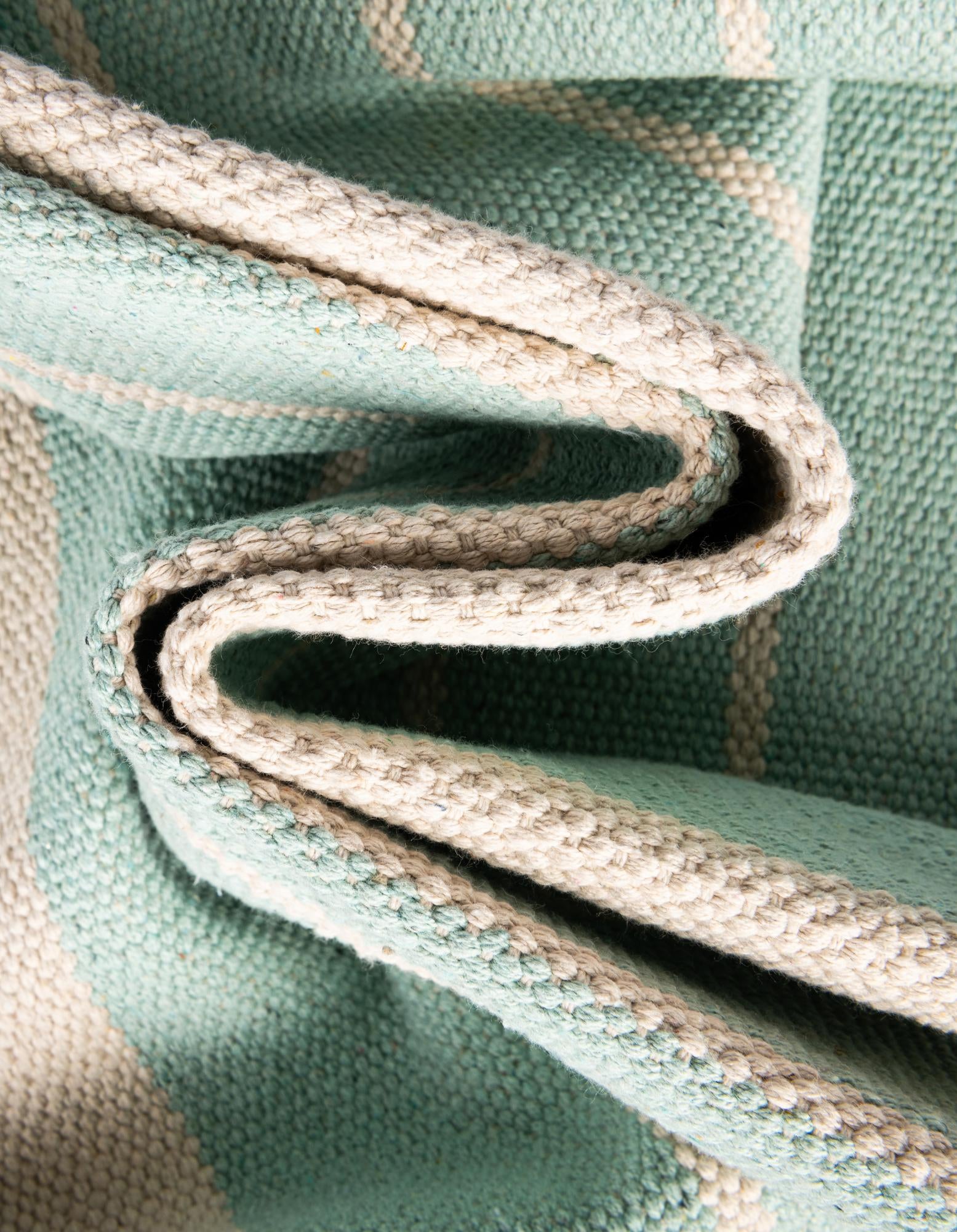 2' 2 x 6' 1 Hand Woven Chindi Cotton Runner Rug