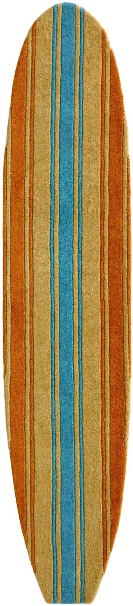 2' x 9' Hand Tufted Wool Runner Rug