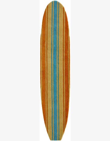 2' x 9' Hand Tufted Wool Runner Rug