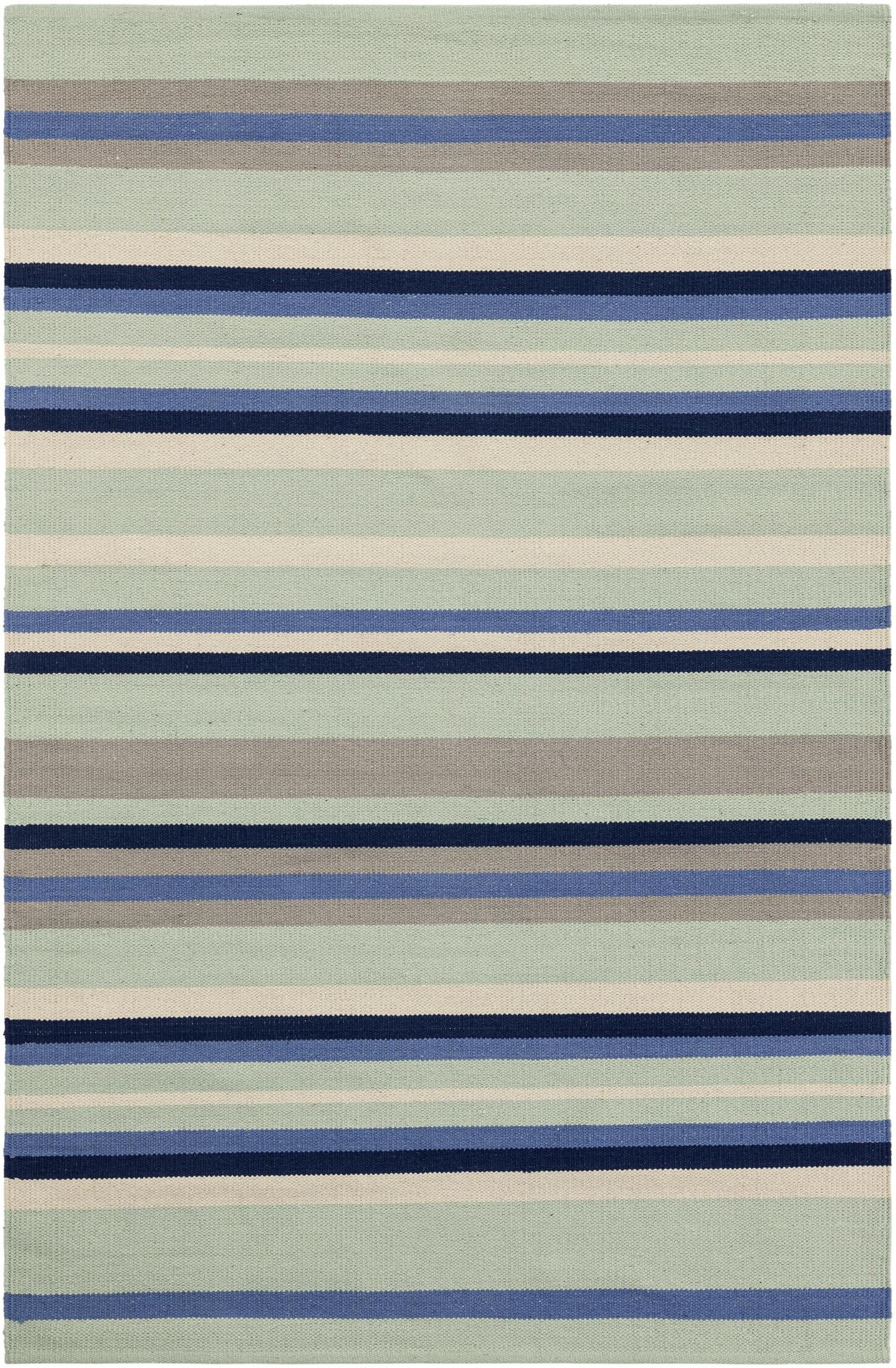 Rug Aqua Blue and Gray Swatch link