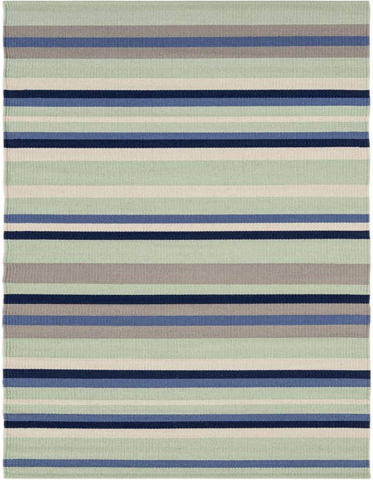 Detail image of 2' 7 x 10' Hand Woven Flatweave Cotton Dhurrie Runner Rug