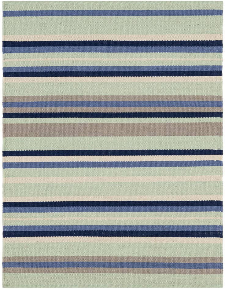 Detail image of 2' x 5' 1 Hand Woven Flatweave Cotton Dhurrie Runner Rug