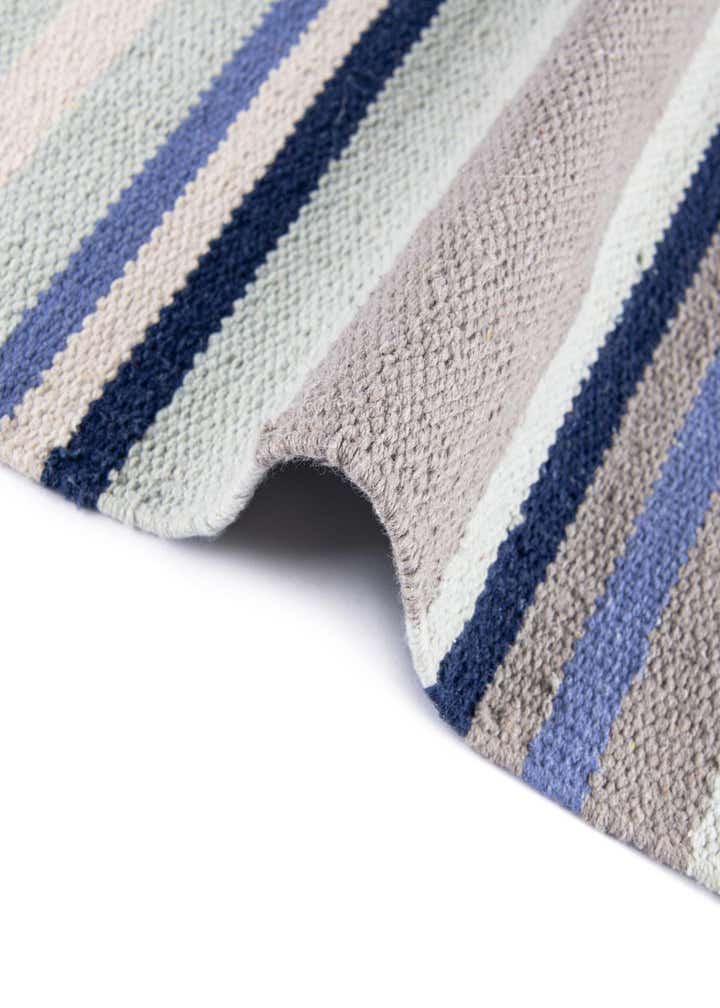 2' x 6' 1 Hand Woven Flatweave Cotton Dhurrie Runner Rug