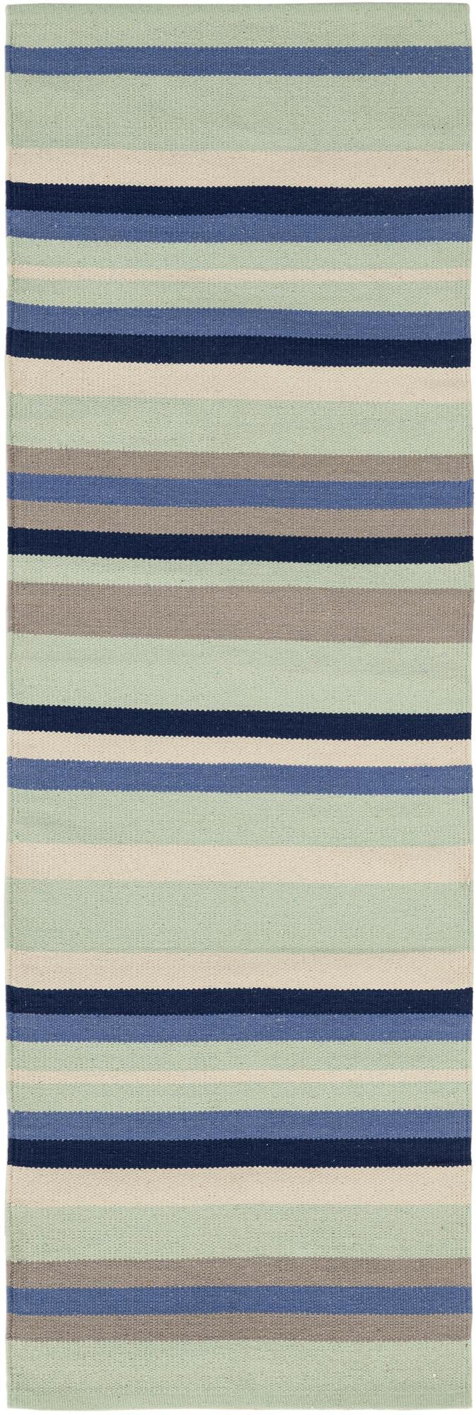 Rug Aqua Blue and Gray Swatch link
