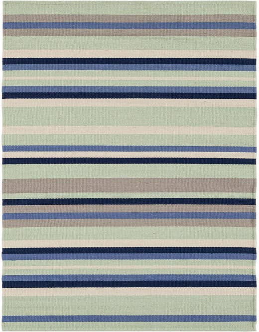 Detail image of 2' x 8' Hand Woven Flatweave Cotton Dhurrie Runner Rug