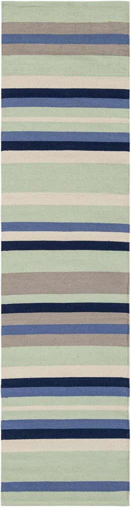 2' x 8' Hand Woven Flatweave Cotton Dhurrie Runner Rug