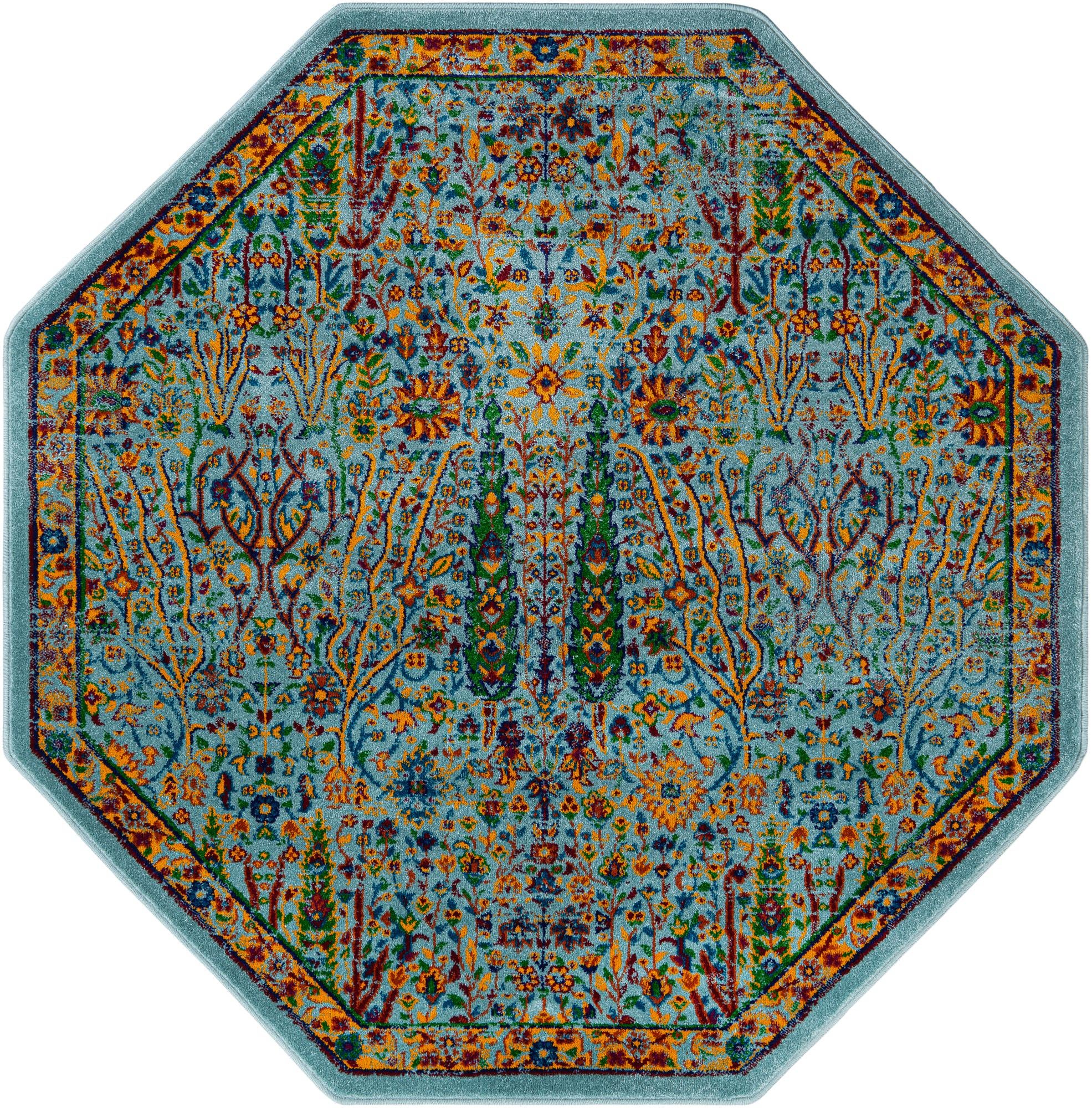 Rug Aqua Blue Swatch link