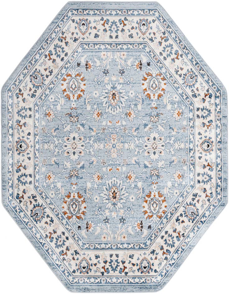 Detail image of 7' 10 x 7' 10 Charlotte Octagon Rug