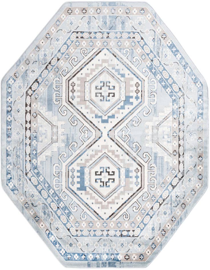 Detail image of 7' 10 x 7' 10 Charlotte Octagon Rug